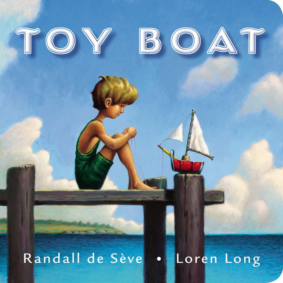 Toy Boat book cover by Randall de Sève