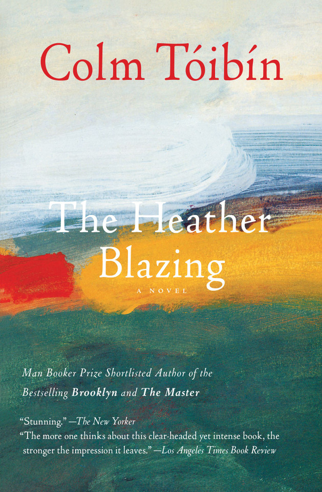 The Heather Blazing: A Novel book cover by Colm Toibin