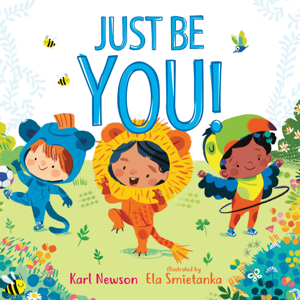 Just Be You! book cover by Karl Newson