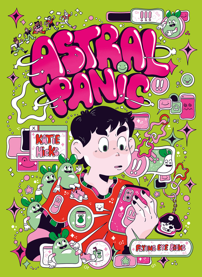 Astral Panic book cover by Katie  Hicks