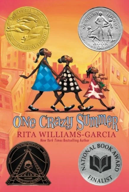 One Crazy Summer: A Newbery Honor Award Winner book cover by Rita Williams-Garcia