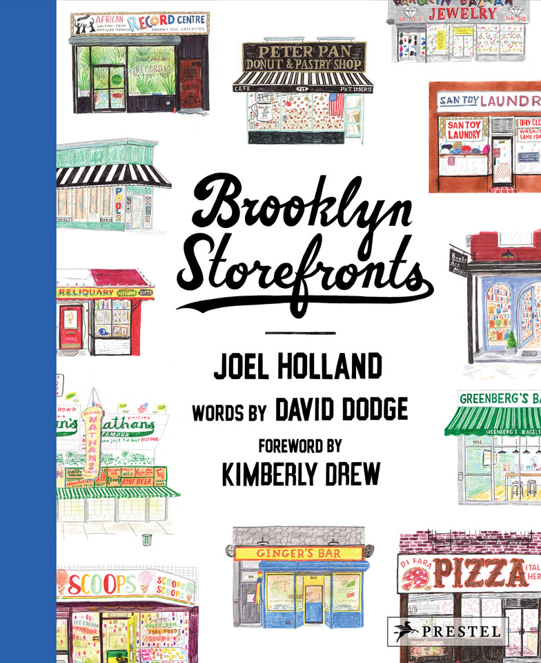 Brooklyn Storefronts: Illustrations of the Iconic NYC Borough's Best-Loved Spots book cover by 