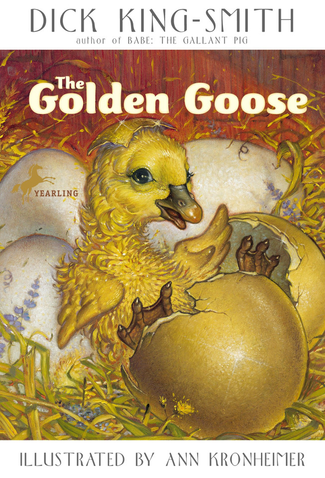 The Golden Goose book cover by Dick King-Smith