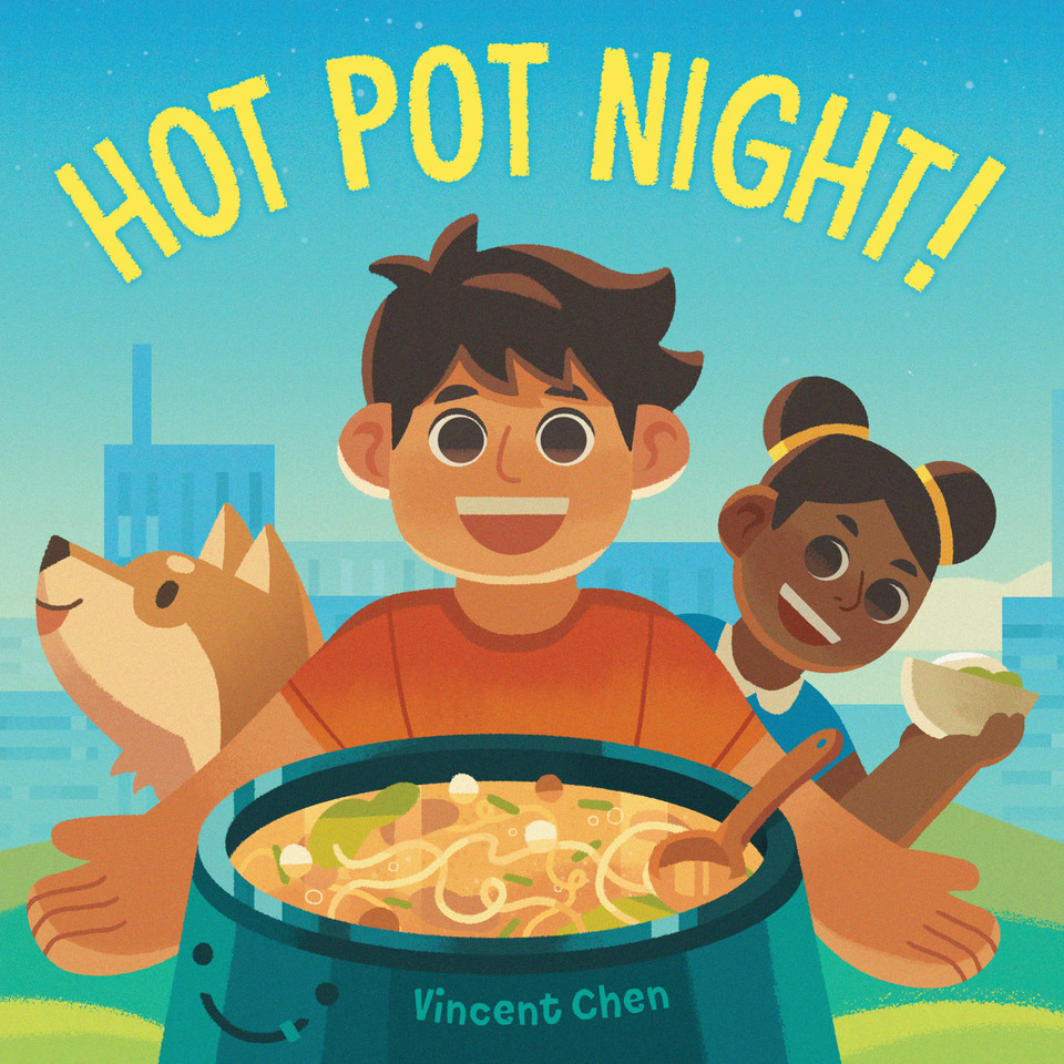 Hot Pot Night! book cover by Vincent Chen