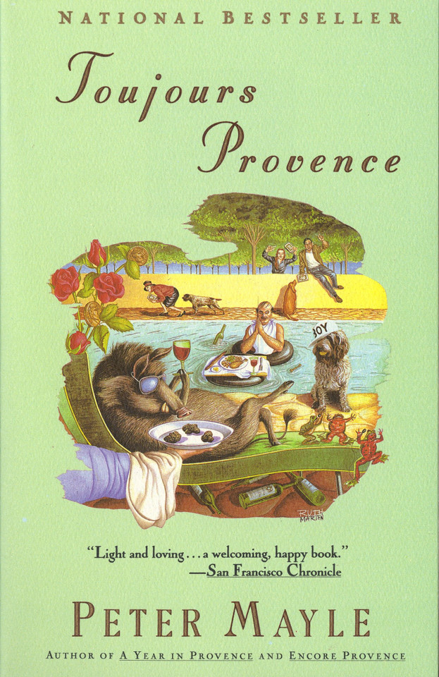 Toujours Provence (Vintage Departures) book cover by Peter Mayle