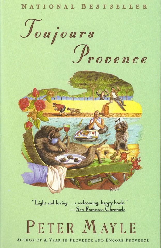 Toujours Provence (Vintage Departures) book cover by Peter Mayle