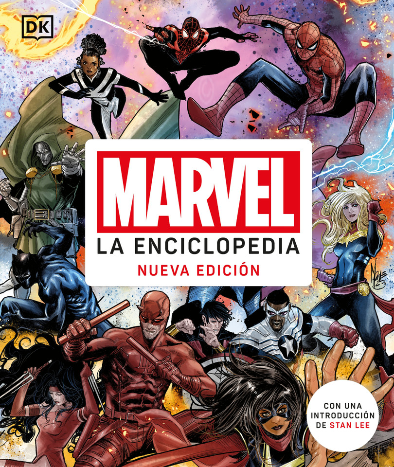 Marvel La enciclopedia (Marvel Encyclopedia New Edition) book cover by Alan Cowsill