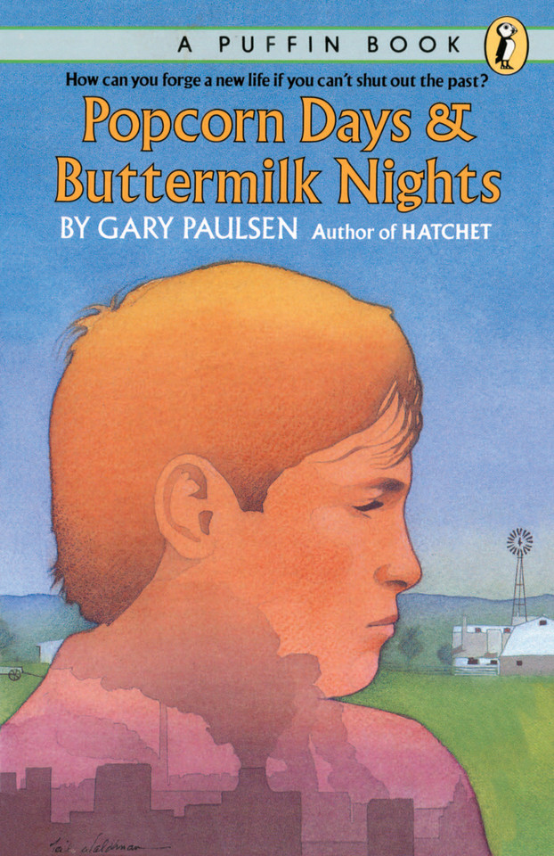 Popcorn Days and Buttermilk Nights book cover by Gary Paulsen
