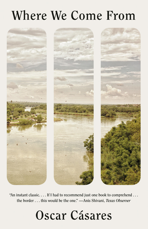 Where We Come From: A novel book cover by Oscar Cásares