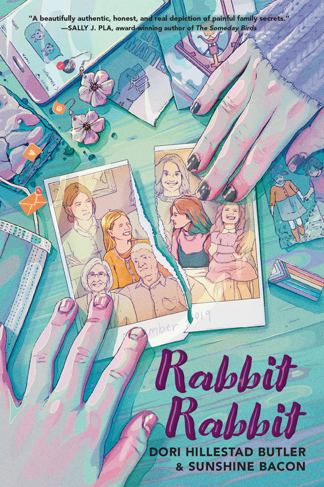 Rabbit Rabbit book cover by Dori Hillestad Butler, Sunshine Bacon