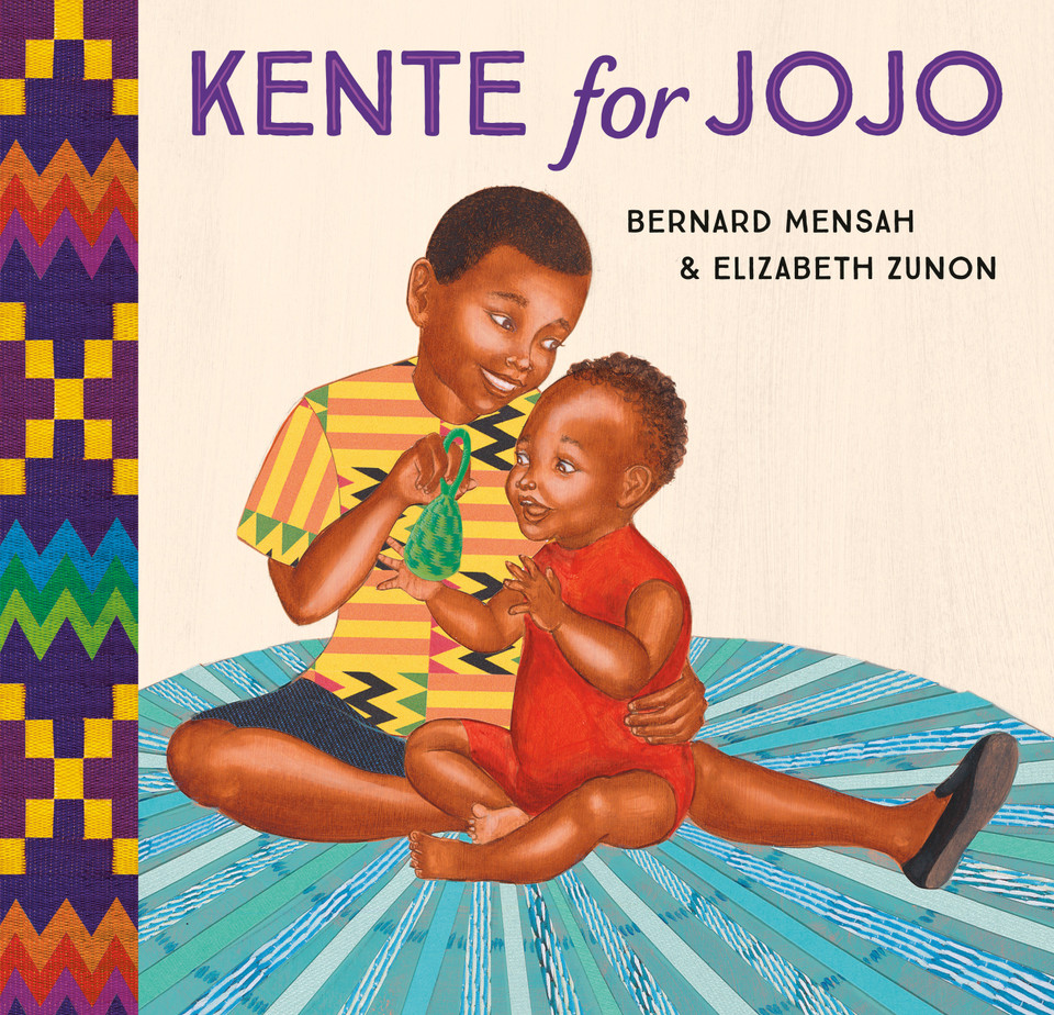 Kente for Jojo book cover by Bernard Mensah