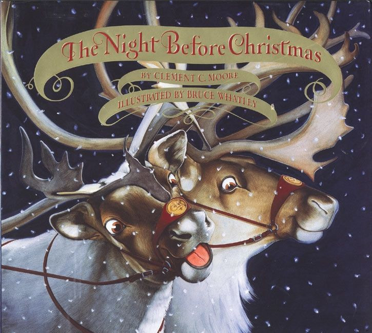 The Night Before Christmas: A Christmas Holiday Book for Kids book cover by Clement C. Moore