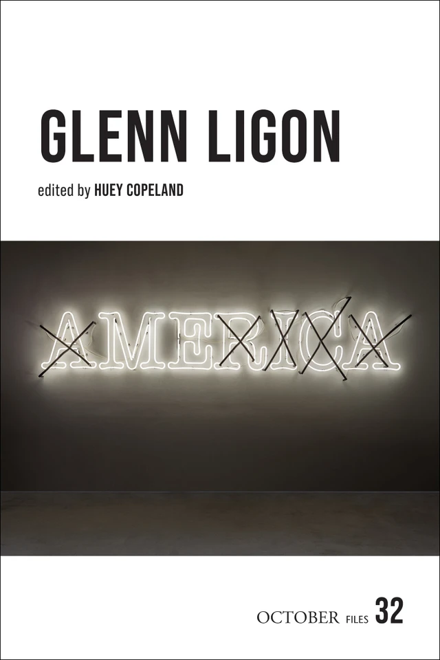 Glenn Ligon (October Files) book cover by Huey Copeland