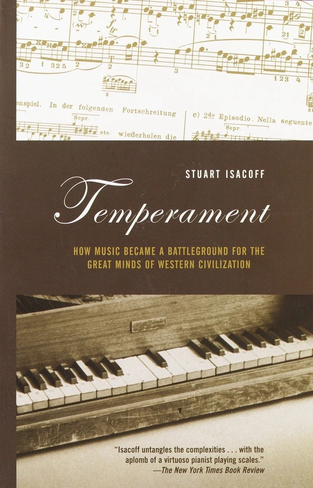 Temperament: How Music Became a Battleground for the Great Minds of Western Civilization book cover by Stuart Isacoff