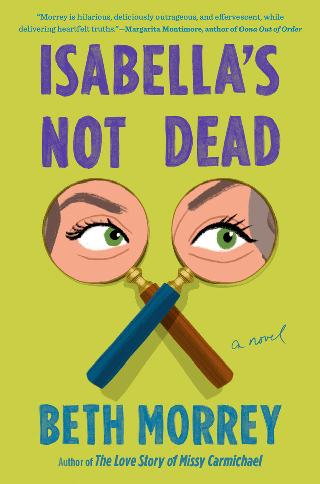Isabella's Not Dead book cover by Beth Morrey