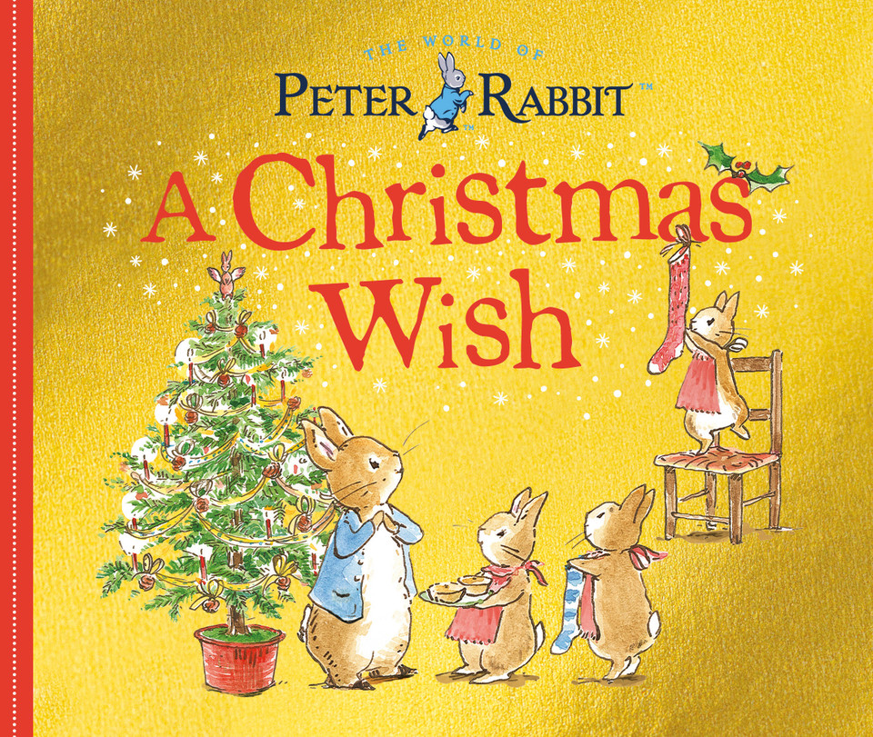 A Christmas Wish: A Peter Rabbit Tale (Peter Rabbit) book cover by Beatrix Potter