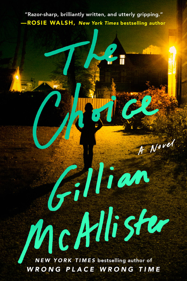 The Choice book cover by Gillian McAllister