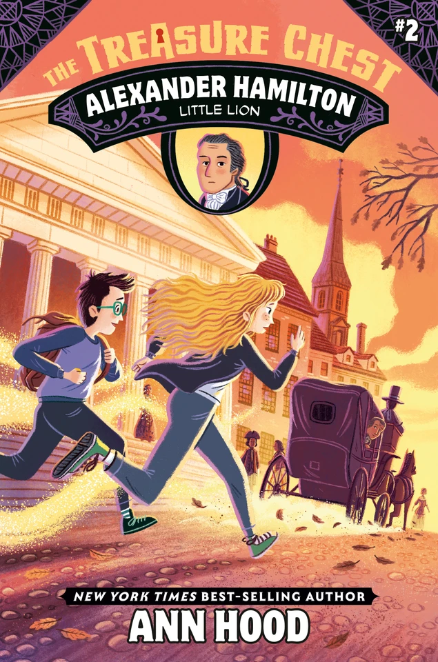 Alexander Hamilton #2: Little Lion (The Treasure Chest) book cover by Ann Hood