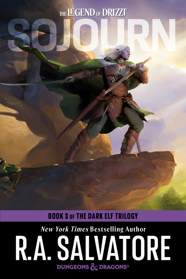 Sojourn: Dungeons & Dragons: Book 3 of The Dark Elf Trilogy (The Legend of Drizzt) book cover by R.A. Salvatore