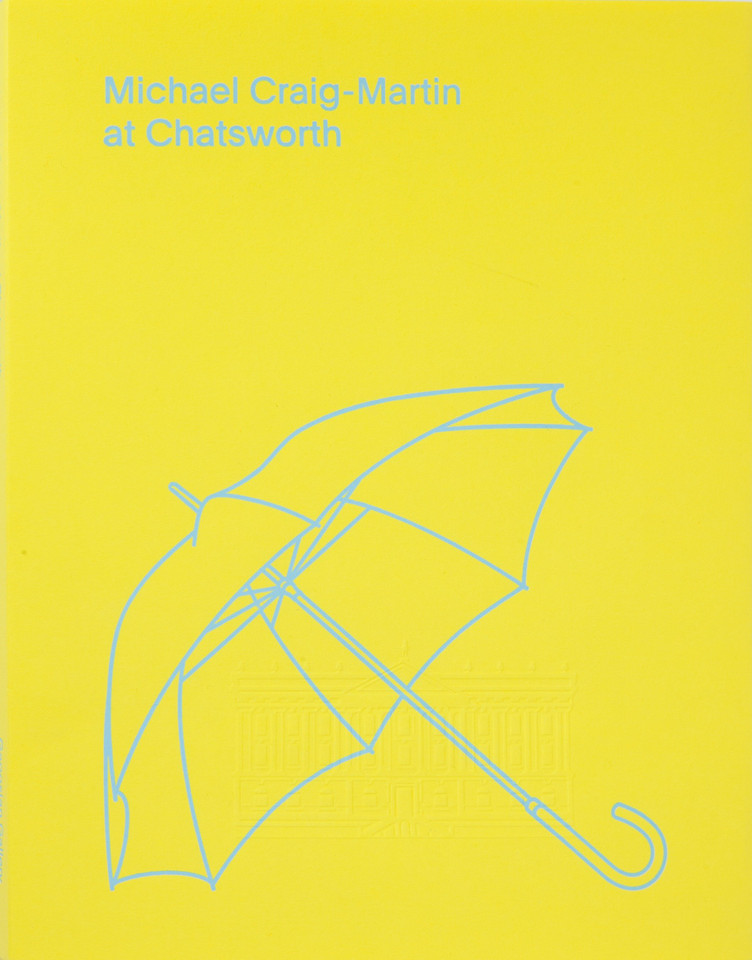 Michael Craig-Martin at Chatsworth House book cover by Michael Bracewell