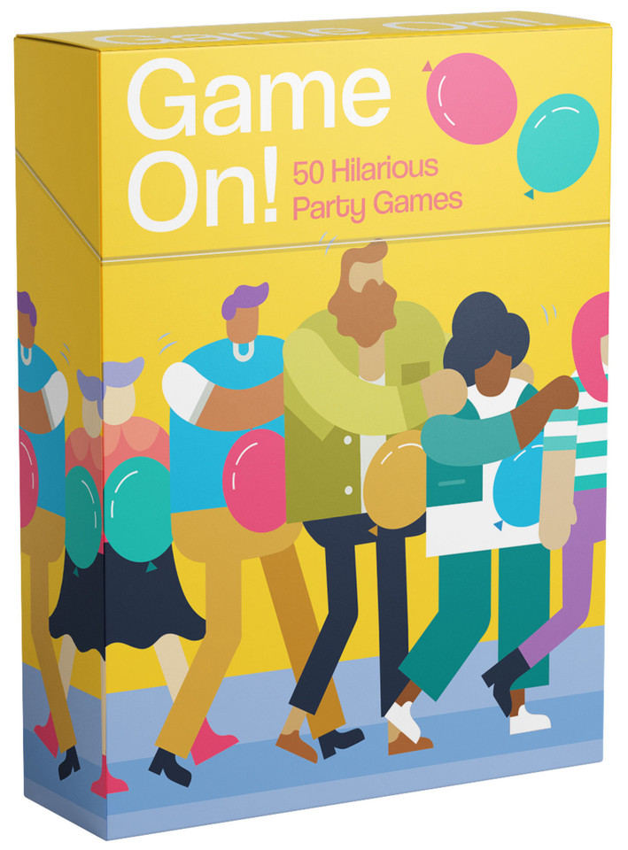 Game On!: 50 Hilarious Party Games book cover by Toby Fehily
