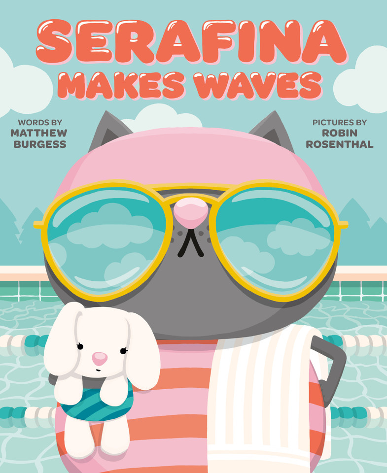 Serafina Makes Waves book cover by Matthew Burgess