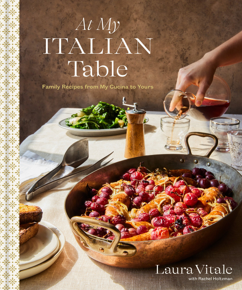 At My Italian Table: Family Recipes from My Cucina to Yours: A Cookbook book cover by Laura Vitale