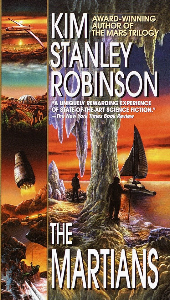 The Martians (Mars Trilogy) book cover by Kim Stanley Robinson