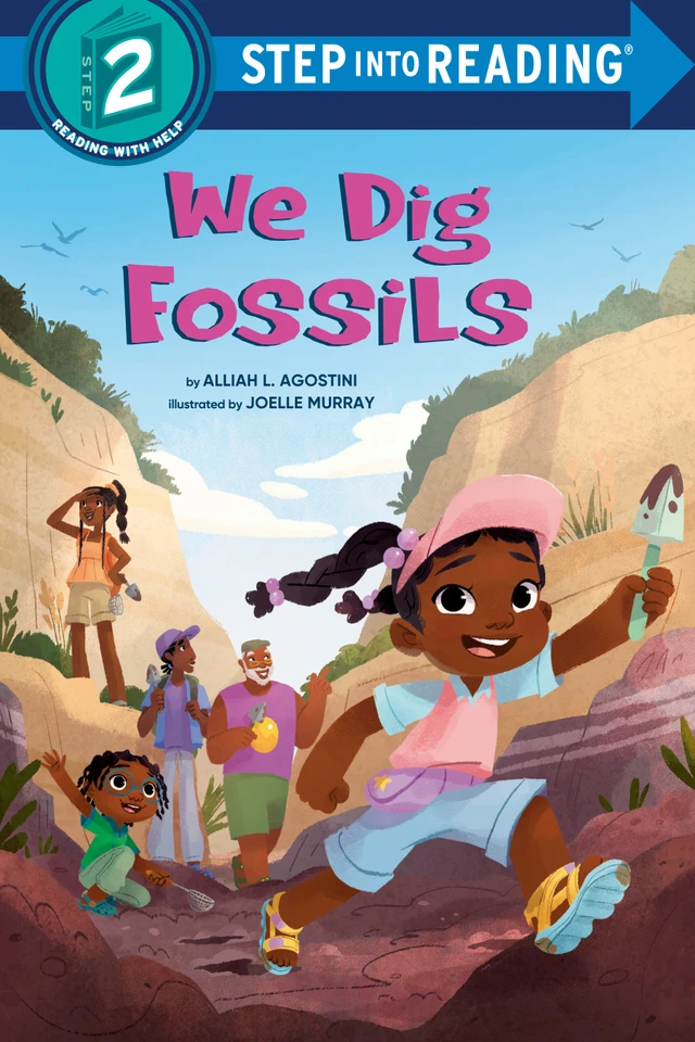 We Dig Fossils (Step into Reading, Step 2) book cover by Alliah L. Agostini