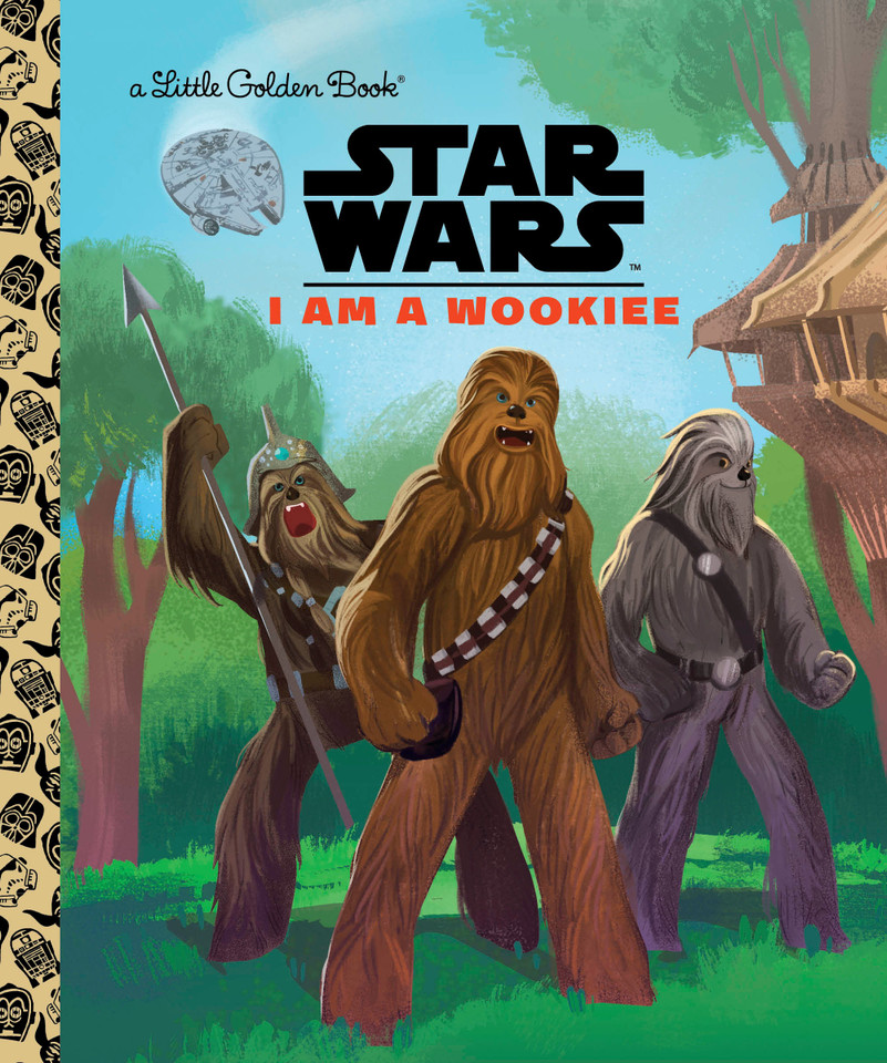 I Am a Wookiee (Star Wars) (Little Golden Book) book cover by Golden Books