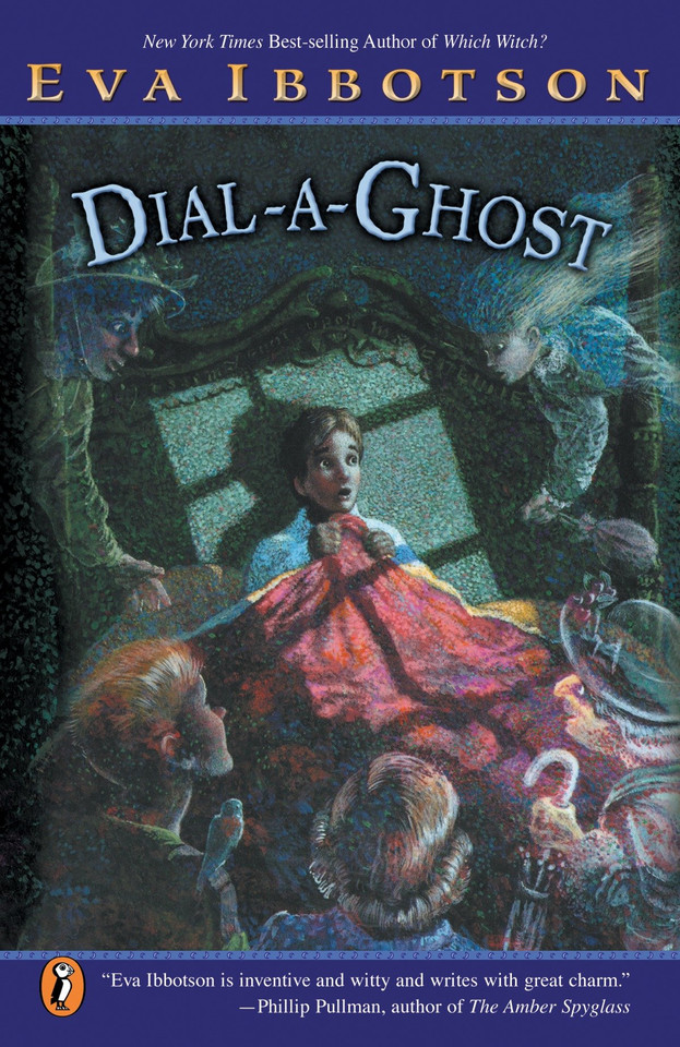 Dial-a-Ghost book cover by Eva Ibbotson