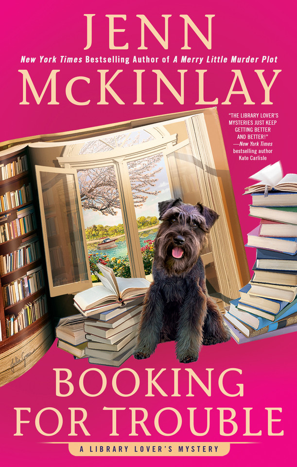 Booking for Trouble (A Library Lover's Mystery) book cover by Jenn McKinlay