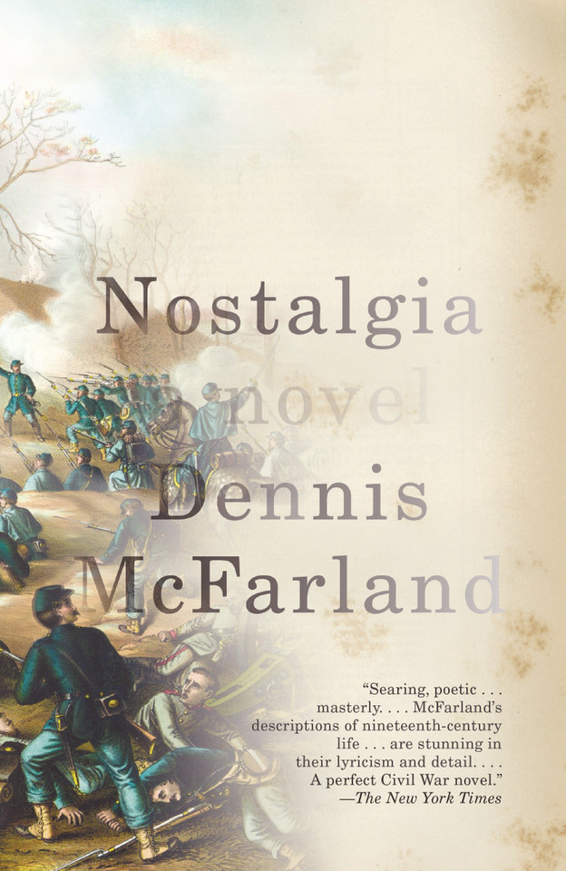 Nostalgia book cover by Dennis McFarland