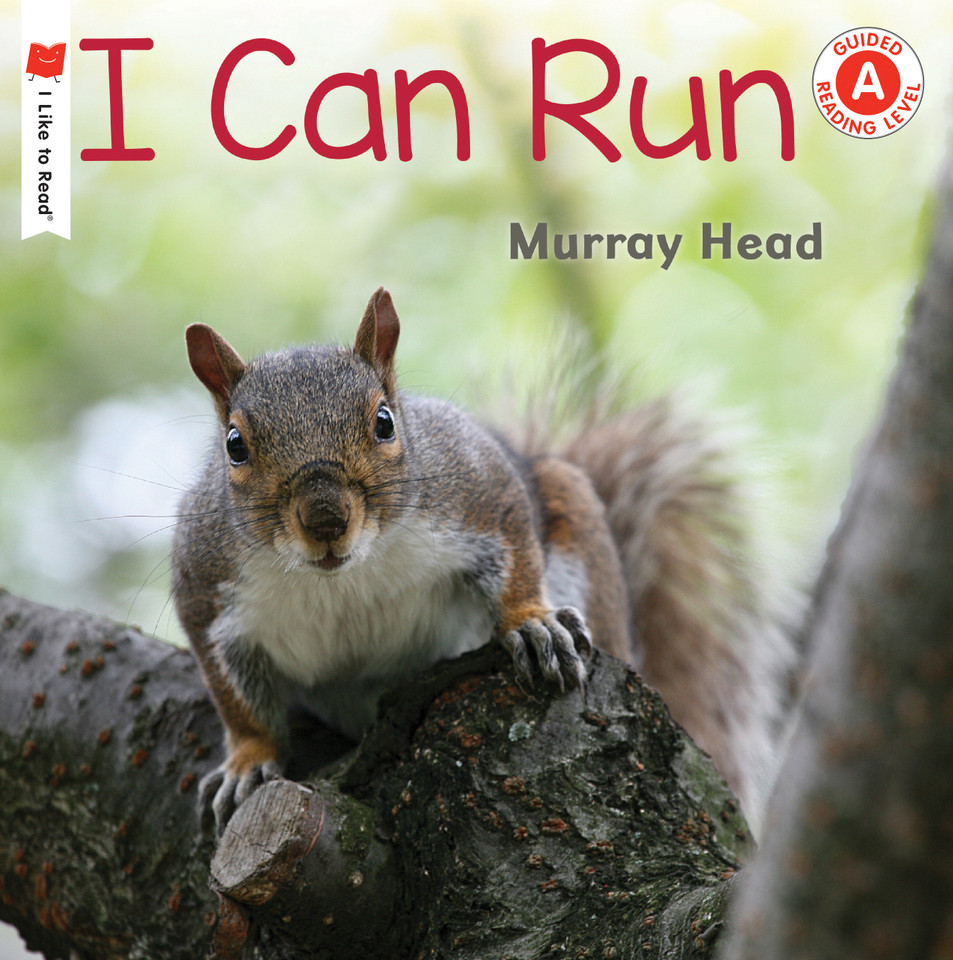 I Can Run (I Like to Read) book cover by 