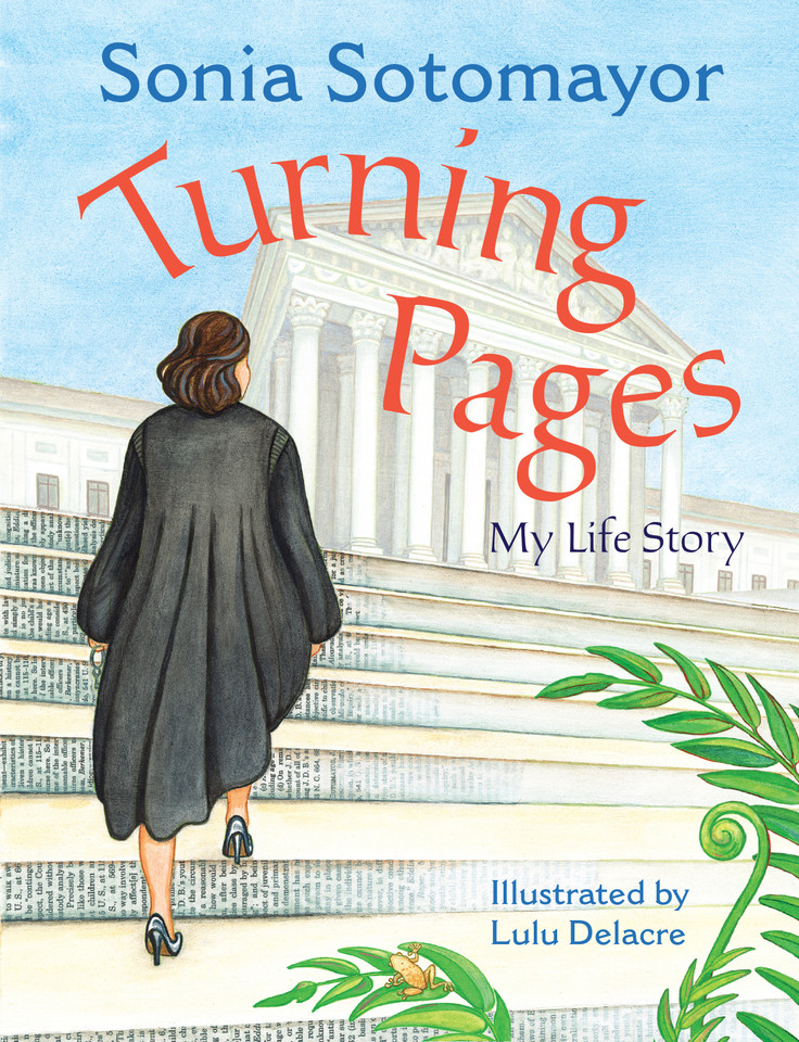 Turning Pages: My Life Story book cover by Sonia Sotomayor