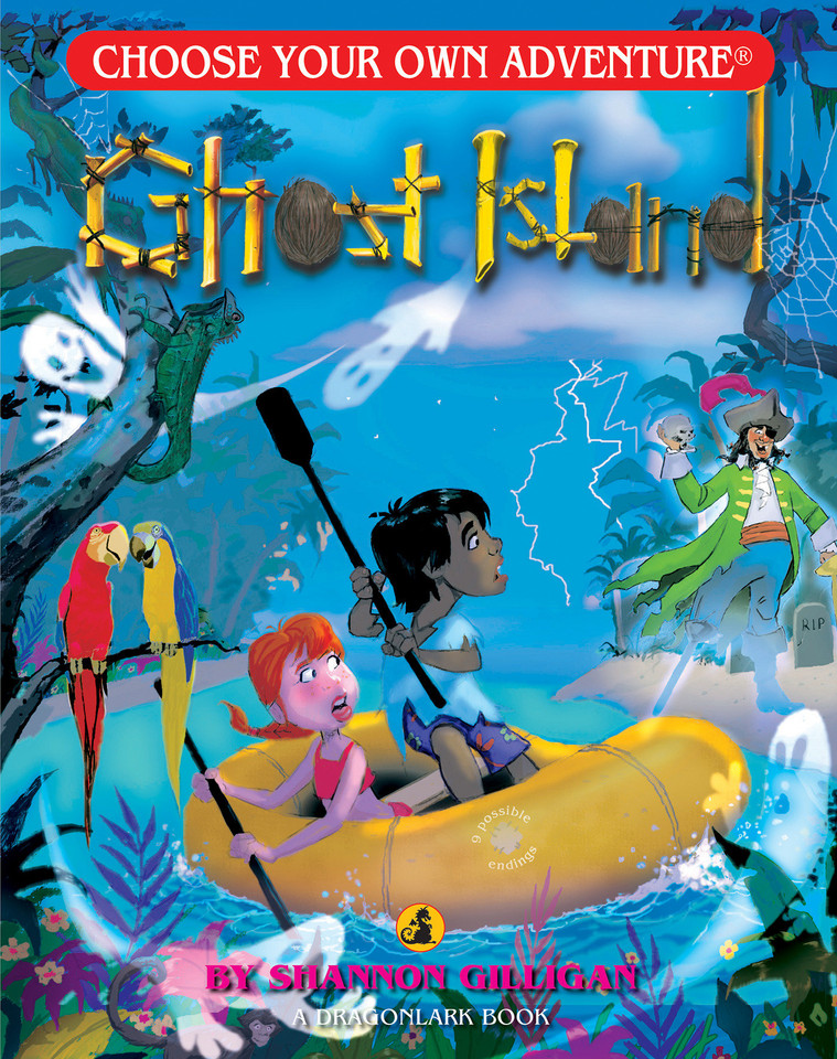 Ghost Island (Choose Your Own Adventure Jr.) book cover by Shannon Gilligan