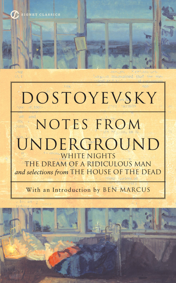 Notes From Underground book cover by Fyodor Dostoyevsky