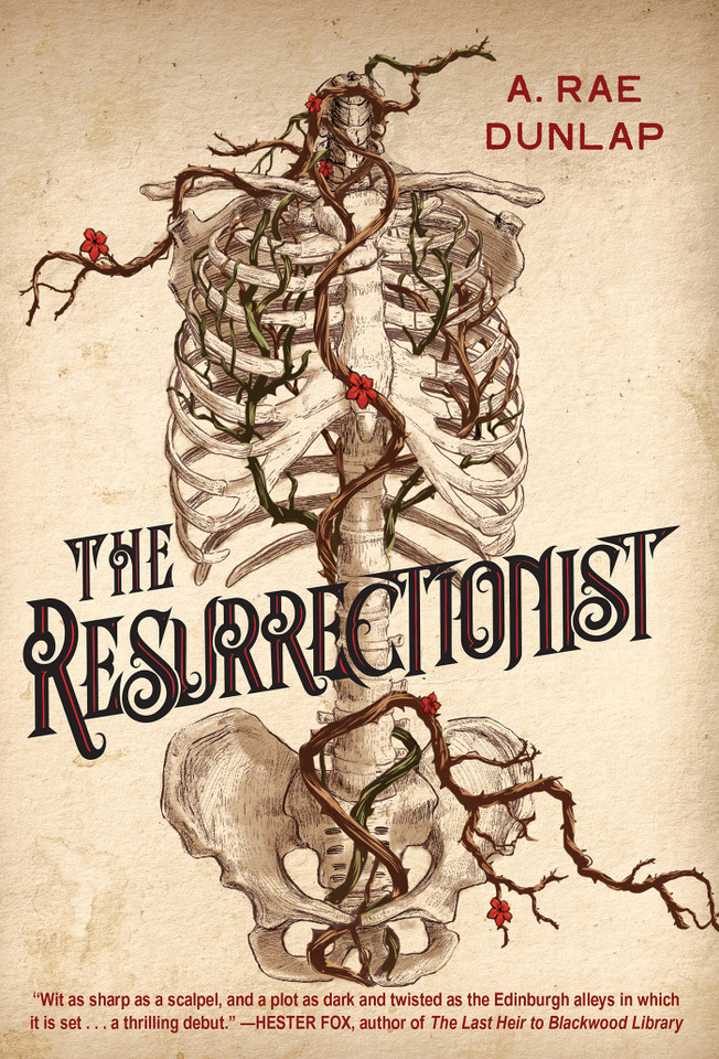The Resurrectionist: A Twisty Gothic Mystery of Dark Scottish History book cover by A. Rae Dunlap