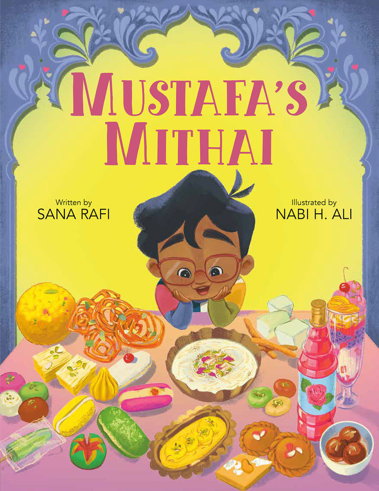 Mustafa's Mithai book cover by Sana Rafi