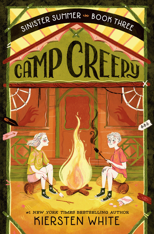 Camp Creepy (The Sinister Summer Series) book cover by Kiersten White
