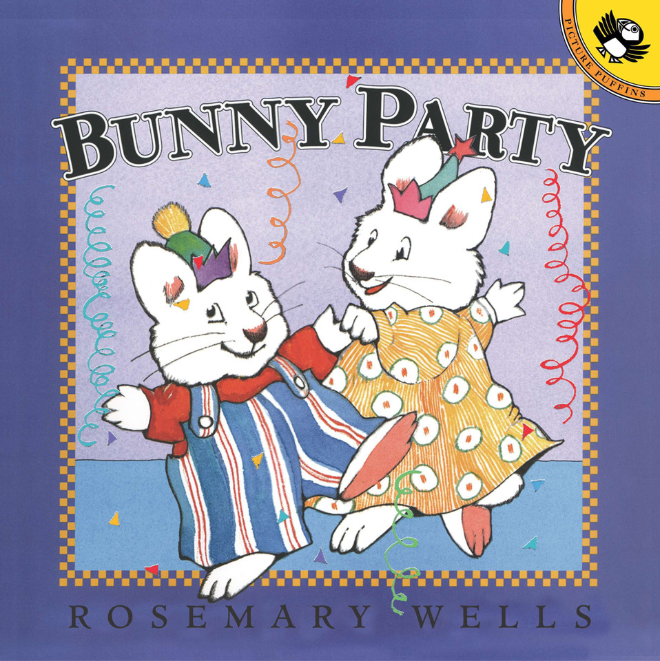 Bunny Party (Max and Ruby) book cover by Rosemary Wells