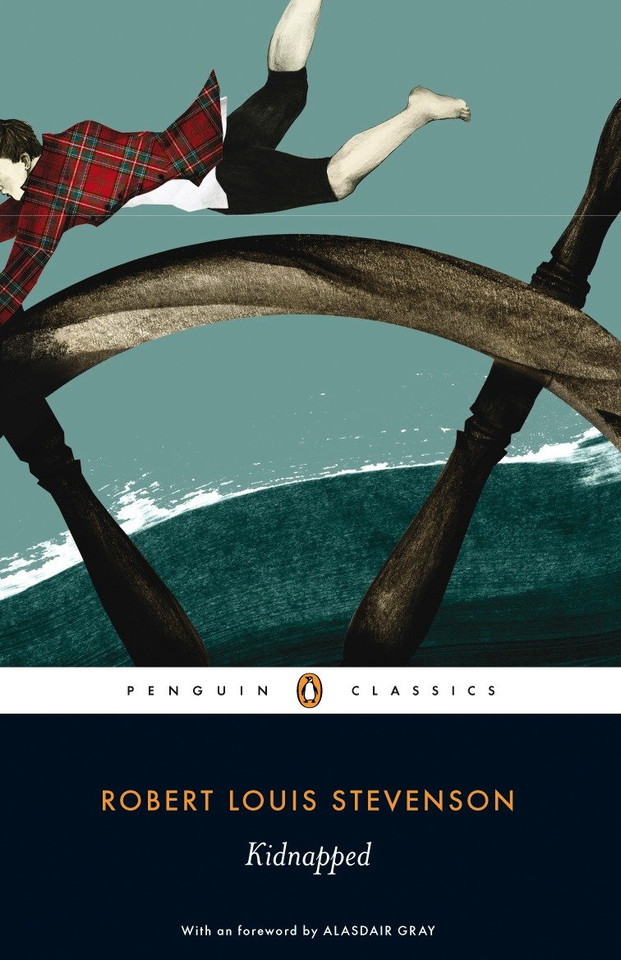 Kidnapped book cover by Robert Louis Stevenson