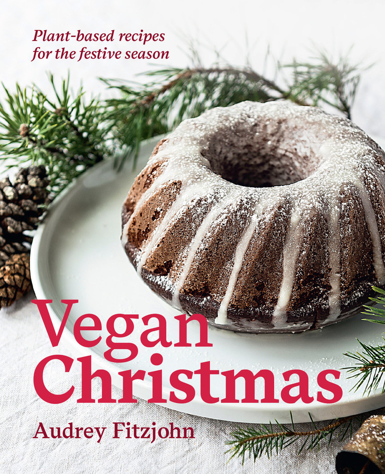 Vegan Christmas: Plant-Based Recipes For the Festive Season book cover by Audrey Fitzjohn