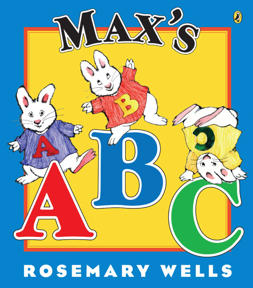 Max's ABC (Max and Ruby) book cover by Rosemary Wells