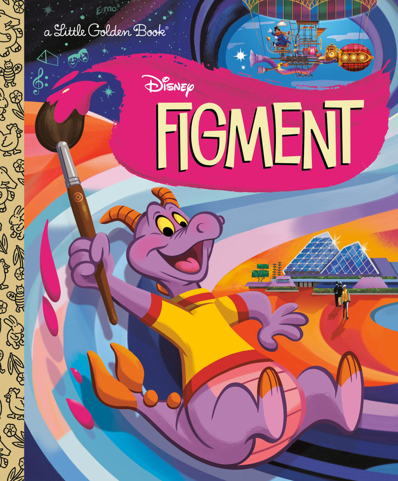 Figment (Disney Classic) (Little Golden Book) book cover by Jason Grandt