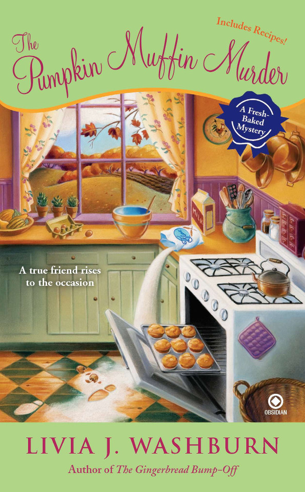 The Pumpkin Muffin Murder (Fresh-Baked Mystery) book cover by Livia J. Washburn