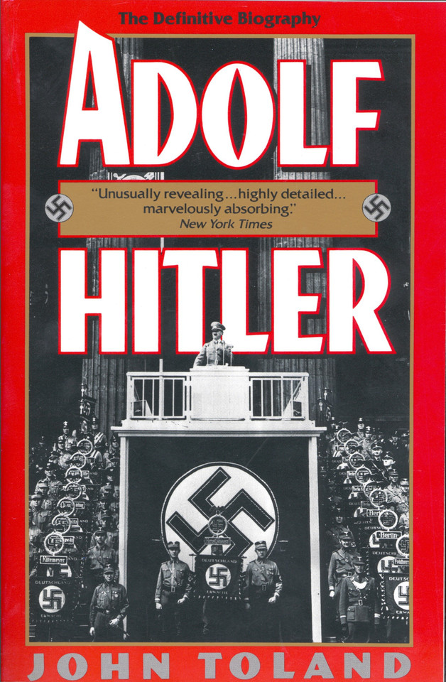 Adolf Hitler: The Definitive Biography book cover by John Toland