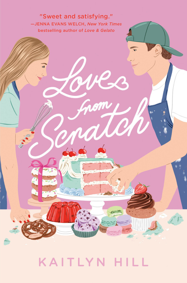 Love from Scratch book cover by Kaitlyn Hill