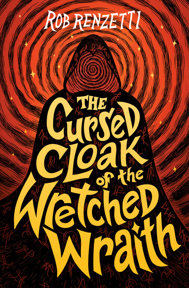 The Cursed Cloak of the Wretched Wraith #3 (The Horrible Bag Series) book cover by Rob Renzetti