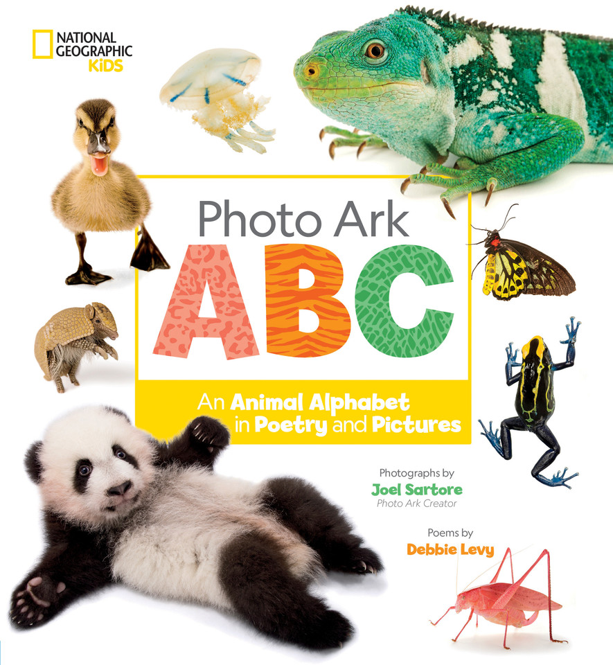 Photo Ark ABC: An Animal Alphabet in Poetry and Pictures (The Photo Ark) book cover by Debbie Levy